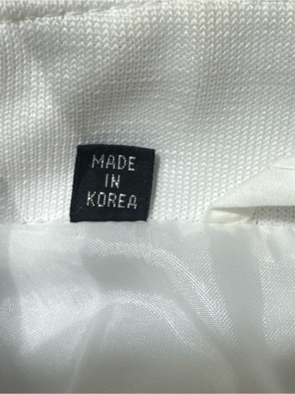Members Only White Racer Windbreaker Jacket - Picture 7 of 9